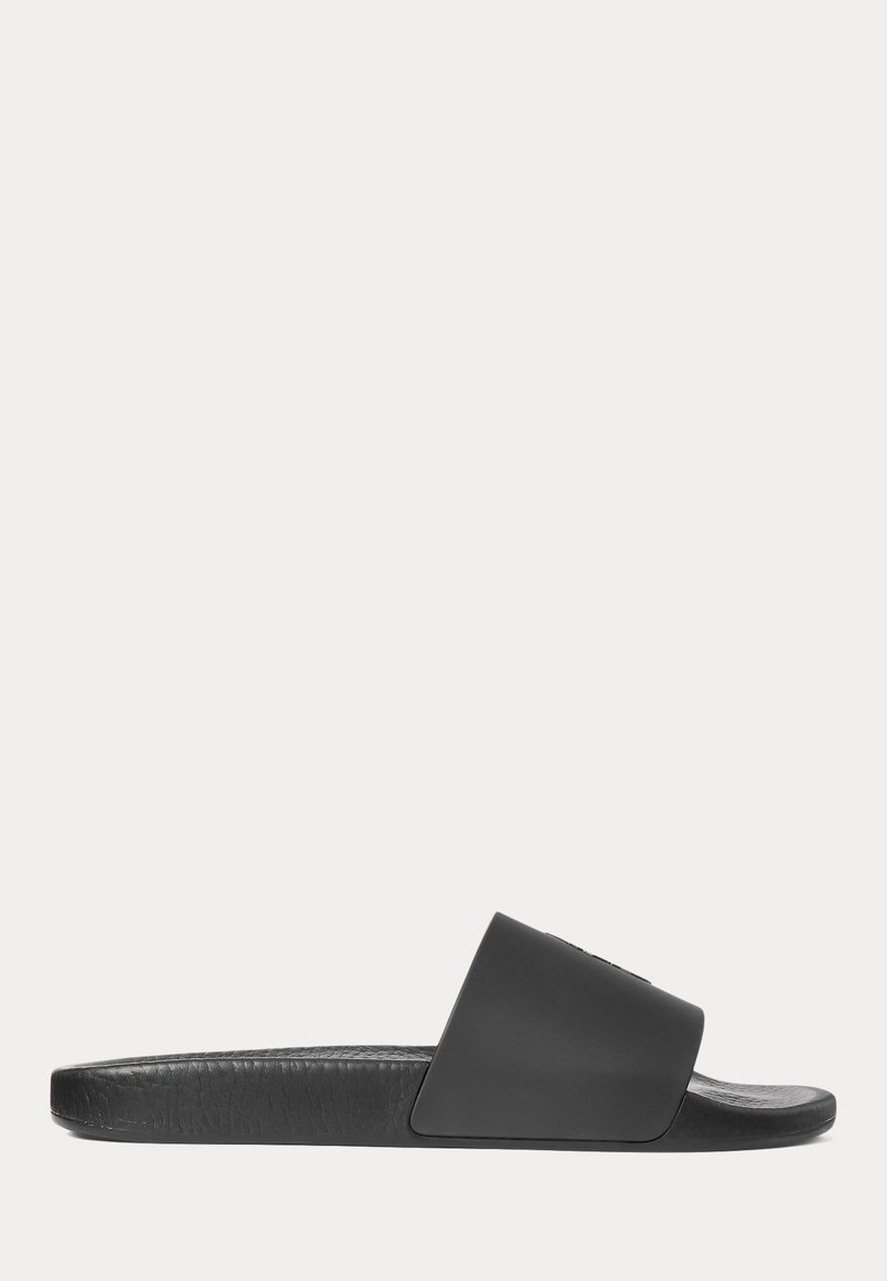 Polo Ralph Lauren SIGNATURE PONY SLIDE - Rantasandaalit - black