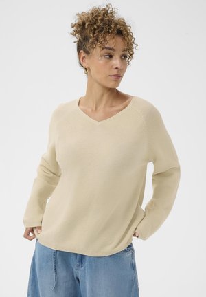 SILLAR PULLOVER - Pullover - oatmeal