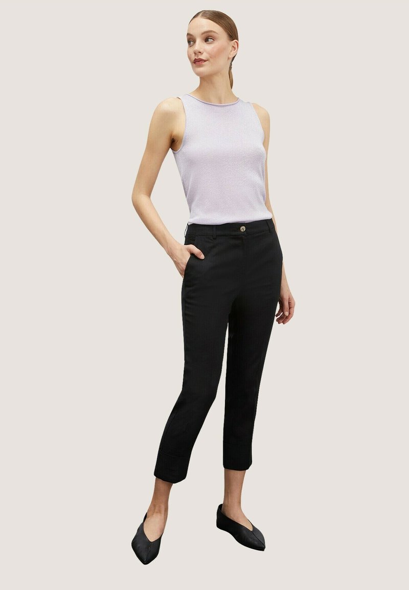 Motivi CAPRI MISTO Trousers nero/black Zalando