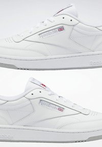 Reebok Classic CLUB C 85 - Sneakers - cloud white   cloud white   pure grey