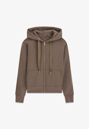 Guess, Sweat zippé - braun
