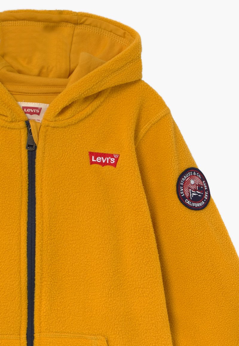 Levi's® LOGO PATCH FULL ZIP Veste polaire golden yellow/jaune - Main Image