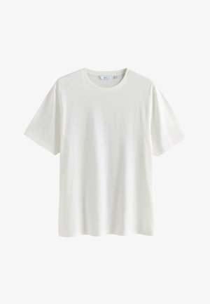 Next, REGULAR FIT - LIGHTWEIGHT SLUB MODAL T-SHIRT . - Lihtne T-särk - ecru