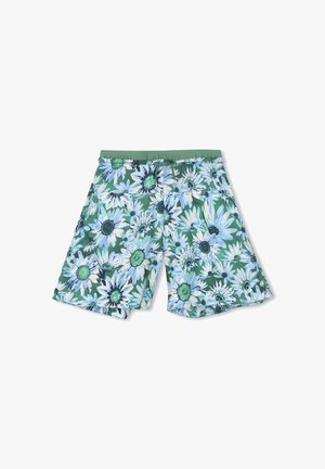 LANVIN, BERMUDA IMPRIMÉ - Short - vert bleu