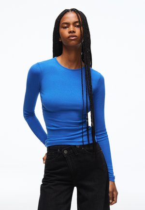 Bershka, - Bluzka z długim rękawem