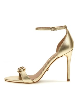 KABRINA -OPTIK - High heeled sandals - goldenfarbe