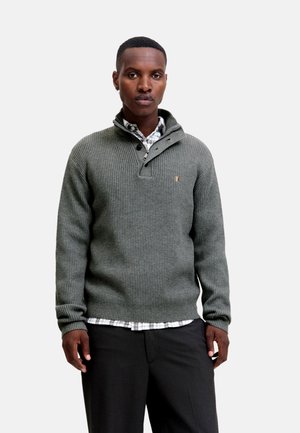 RICHARD  TROYER - Strickpullover - grau