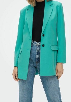 Cappotto corto - turquoise