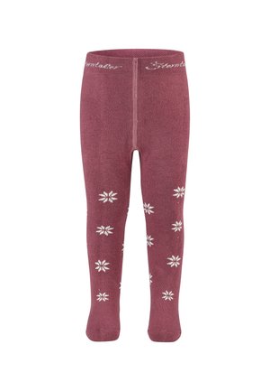 Sterntaler, STRUMPFHOSE MAUS MIT KOMFORTBUND UND INNENFROTTEE - Tights - quarzrosa