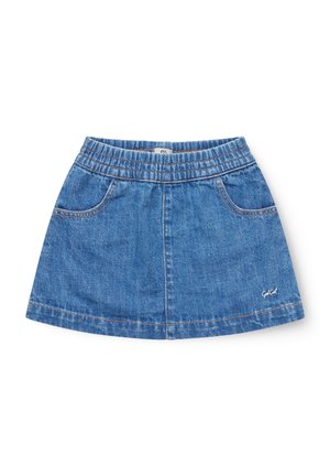 Copenhagen Colors Denimová sukňa - indigo blue washed