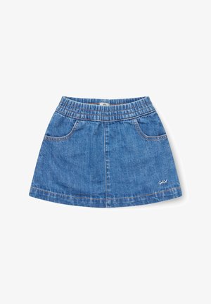 Copenhagen Colors, Τζιν φούστα - indigo blue washed