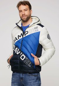 Camp David - MIT COLOUR-BLOCKING UND RÜCKEN-PRINT - Winter jacket - kitt Thumbnail Image 1