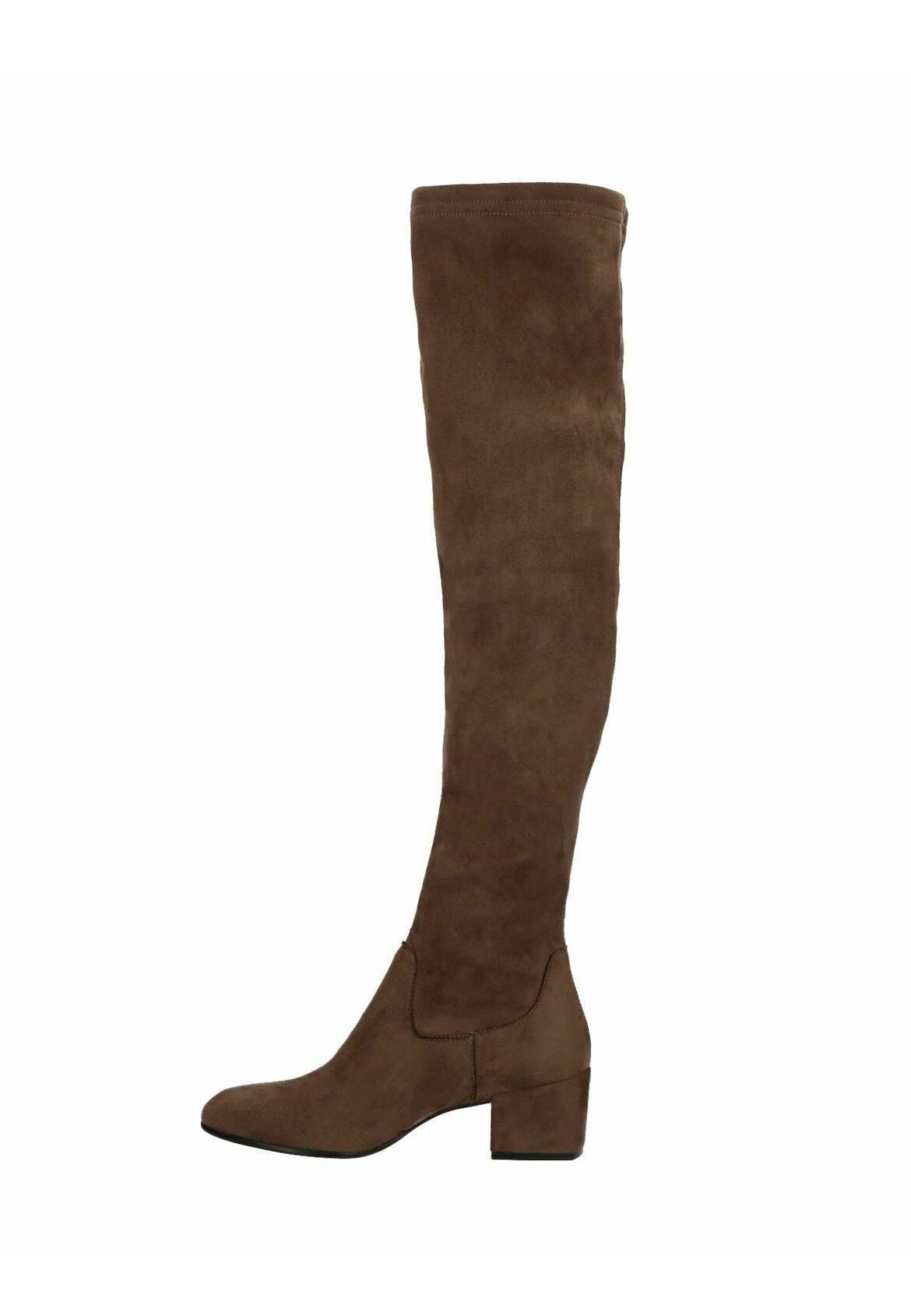 Manfield Overknee laarzen - taupe - Zalando.nl