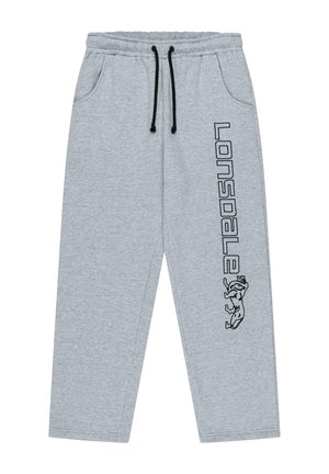 Lonsdale, LONSDALE HERREN JOGGINGHOSE NORMALE PASSFORM STONESFIELD - Pantalones deportivos - marl grey black