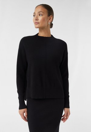 comma casual identity MIT BIESEN - Jumper - schwarz
