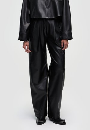 HANKA - Kalhoty - black
