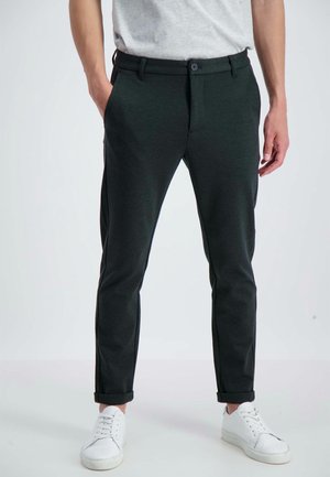 SUPERFLEX CROPPED - Chino stiliaus kelnės - army mix