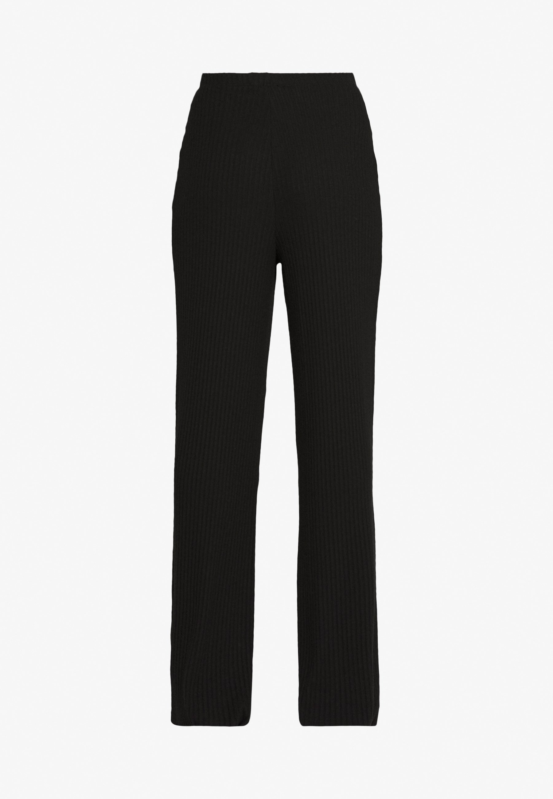 WIDE LEG TROUSER Joggebukse black WIDE LEG TROUSER Joggebukse black