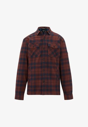 Regatta, REGATTA SPENNITH FLEECE LINED SHACKET SHIRT LONG SLEEVED SHIRTS - Leichte Jacke - navy dark cherry check