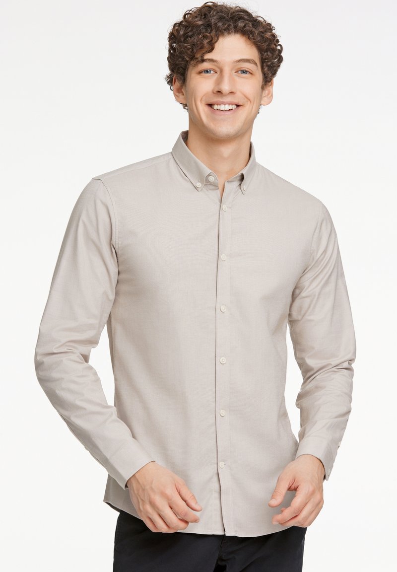 Lindbergh SHIRT - Overhemd - pale sand mix