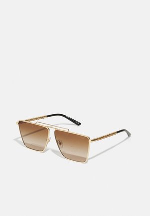 UNISEX - Saulesbrilles - gold-coloured/brown