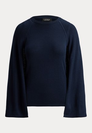 Lauren Ralph Lauren, CAPE CREWNECK SWEATER - Pullover - navy