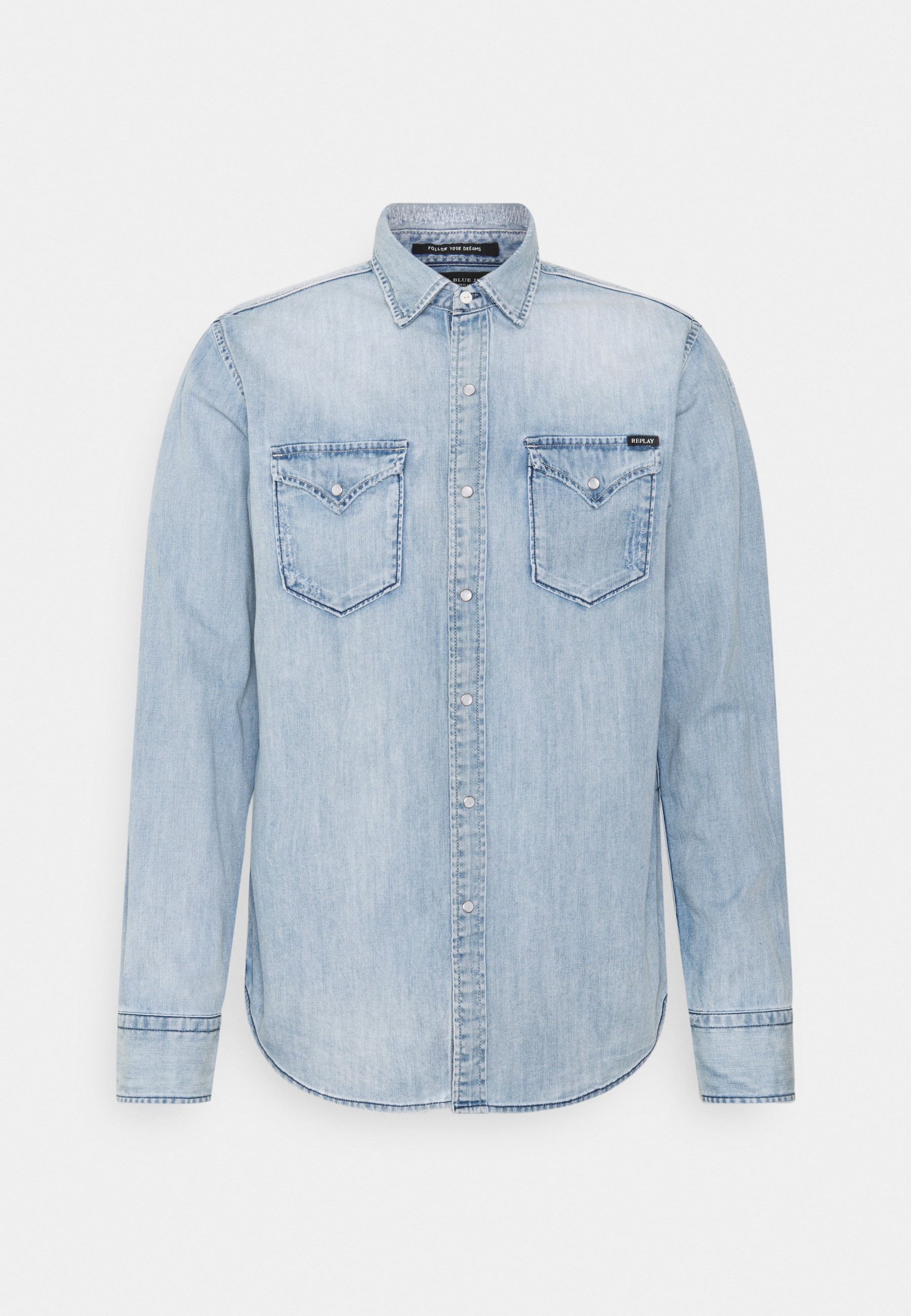 Replay Shirt - light blue denim/light 