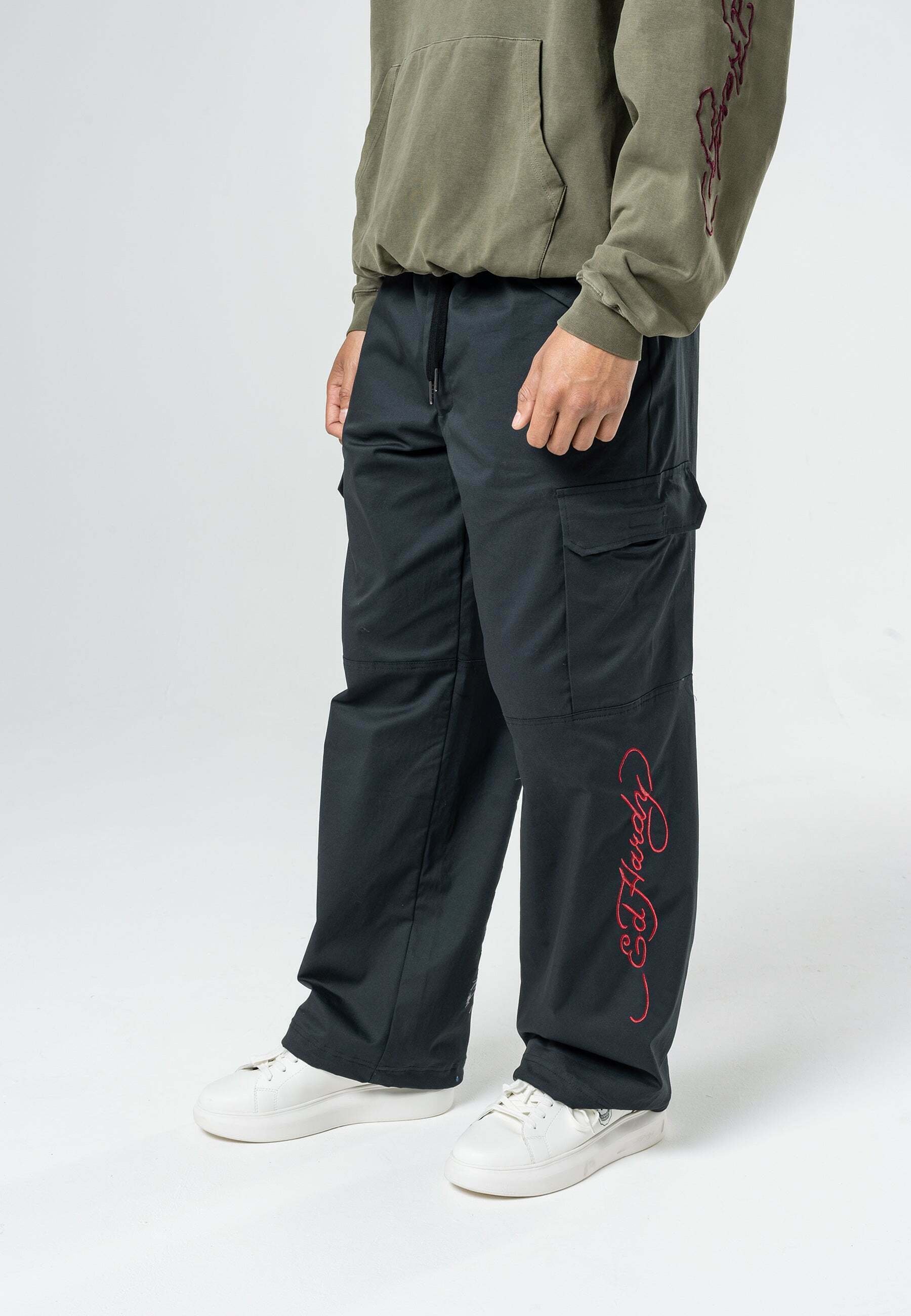 Ed Hardy JUNGLE TIGER - Cargo trousers 