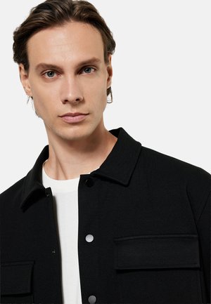 Koton LONG SLEEVE - Chaqueta fina - black