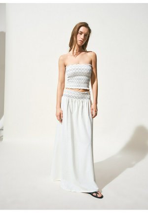 Mango Kids, TEEN - Maxinederdele - off-white