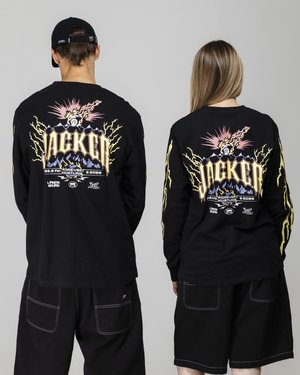 INFERNO LONG SLEEVES UNISEX - Langarmshirt - black