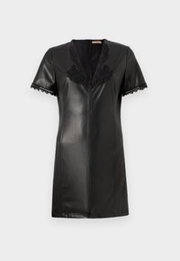 TWINSET COATED DRESS - Koktailové šaty/večierkové šaty - nero