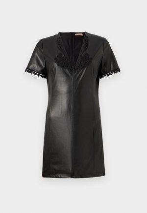 TWINSET COATED DRESS - Kokteilikleit/peokleit - nero