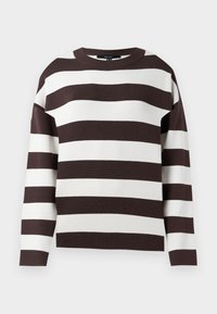 VMSILJE O-NECK BOXY - Maglione - chocolate torte/birch