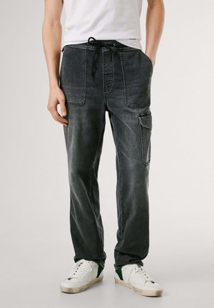 Jean droit - oz black gymdigo denim