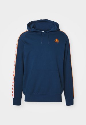 Kappa Džemperis su gobtuvu - dark blue/orange