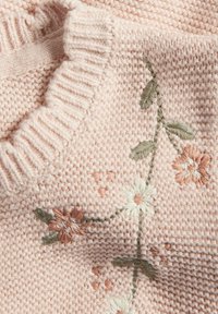 Newbie BLOMMIG MED BRODYR - Cardigan - light pink