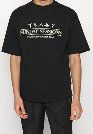 Camiseta estampada - black