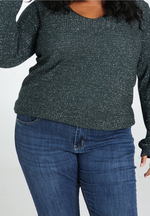 Jersey de punto - dark green