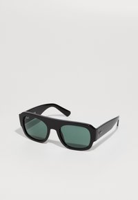 UNISEX - Óculos de sol - black/dark green