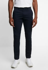 GAP ESSENTIAL SLIM FIT - Chinos - new classic navy