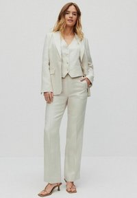 STOCKH LM SIMONE PREMIUM LINEN - Broek - light beige