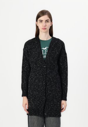 ONLY ONLJULIZ BUTTON CARD  - Gilet - black/white