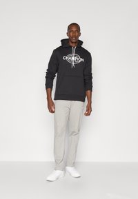 Champion GRAPHIC HOODIE - Hanorac - black