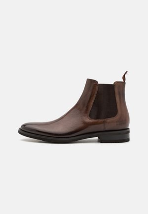 Melvin & Hamilton CLINT 7 - Botines - mid brown/dark brown/rich tan/brown