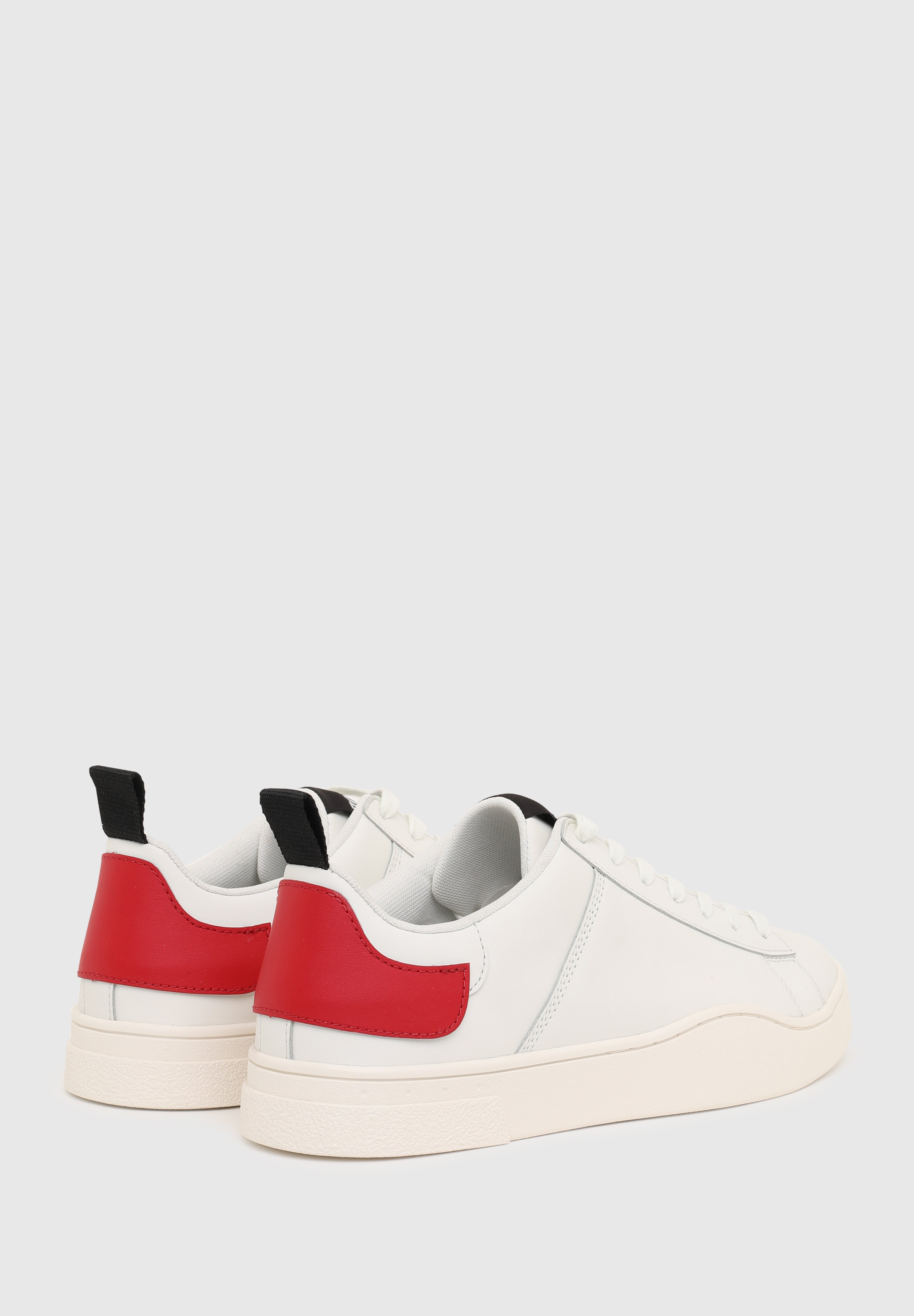 Diesel Sneakers laag - white red/wit - Zalando.nl