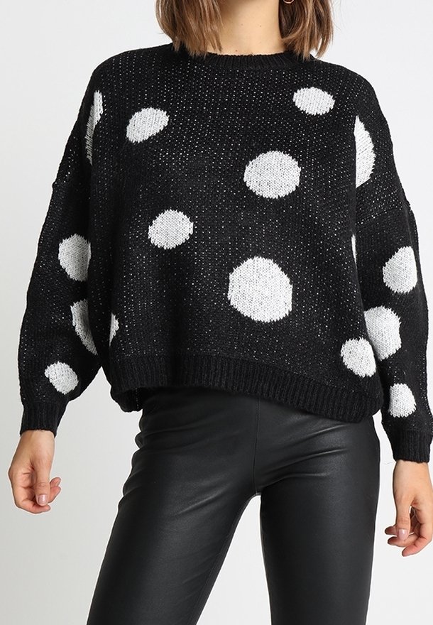 ONLY Strickpullover - black