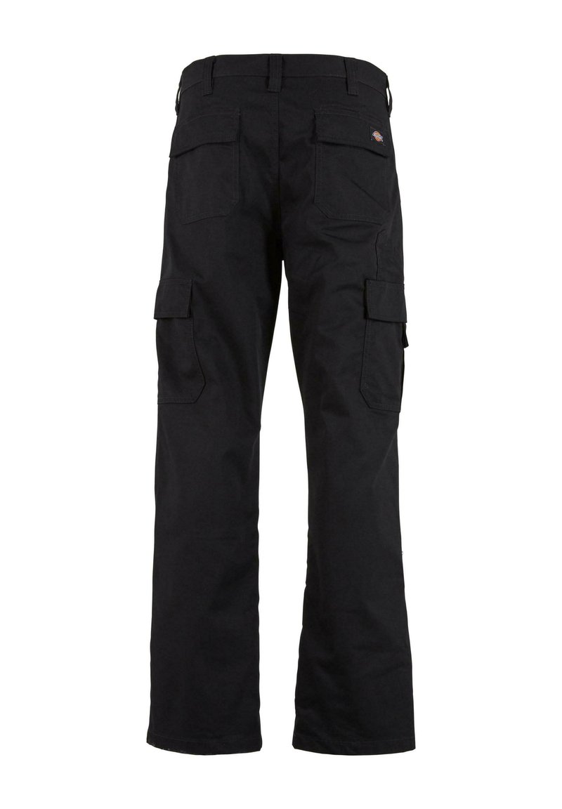 Pantalons noirs en polyester pour homme