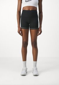 Nike Performance ONE SHORT - Tights - black/(cool grey)