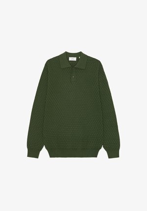 Les Deux, CHECK STRUCTURE - Пуловер - rifle green